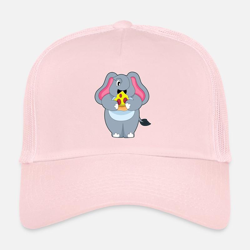 Pizza éléphant Casquette trucker 