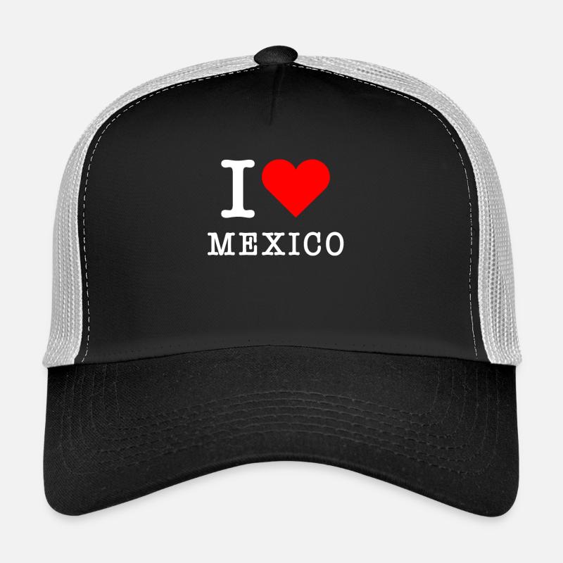 J’aime le Mexique J’aime le Mexique Cinco De Mayo Les Mexicains Casquette trucker 