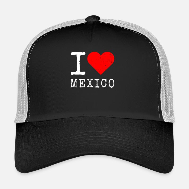 J’aime le Mexique J’aime le Mexique Cinco De Mayo Les Mexicains Casquette trucker 