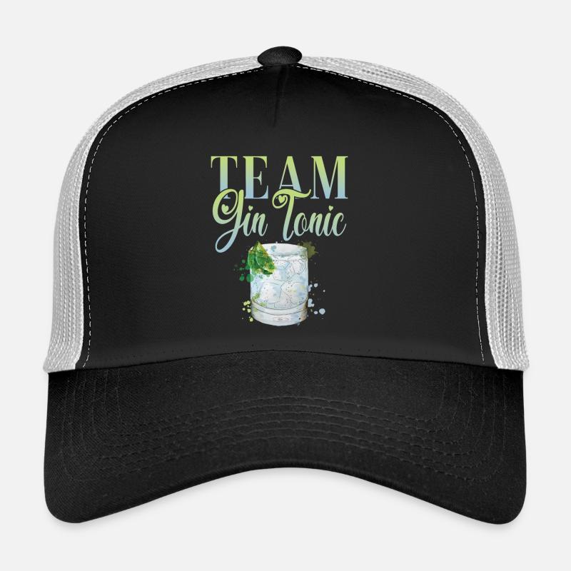 Cocktail Team Gin pour les barmans Casquette trucker 