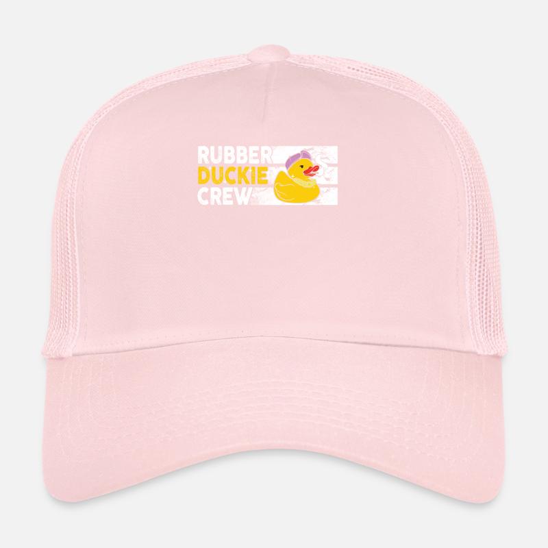 Rubber Duck Rubber Duckie Crew Trucker Cap