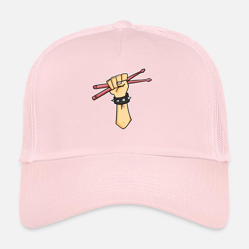 Drummer Schlagzeuger Drummer Sticks Casquette trucker 
