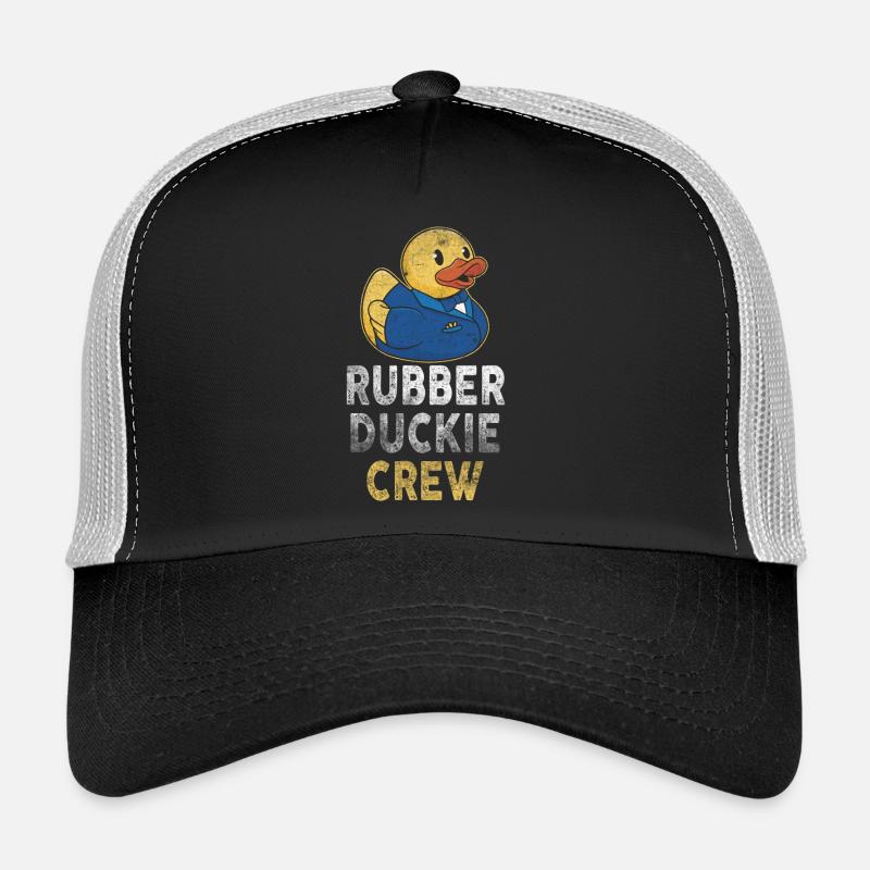 Rubber Duck Rubber Duckie Crew Trucker Cap