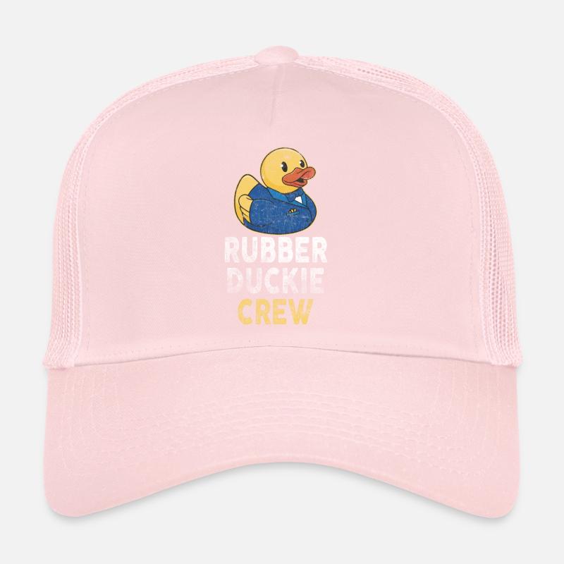 Rubber Duck Rubber Duckie Crew Trucker Cap