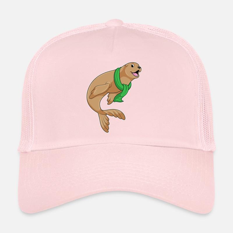 Foulard de phoque Casquette trucker 