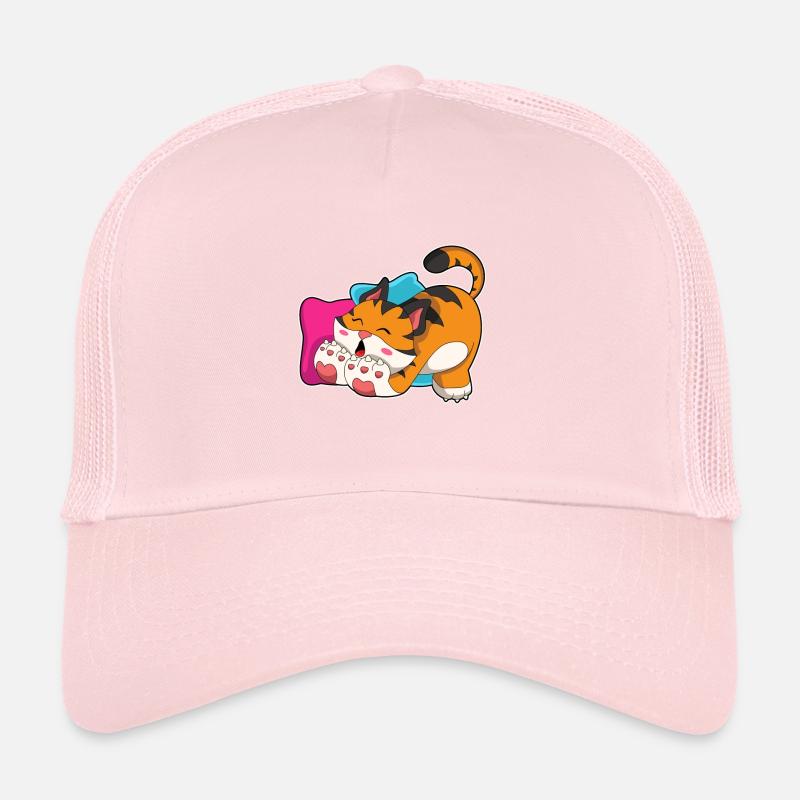 Tigre fatigué Casquette trucker 