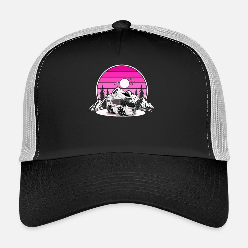 Camping Camper Campen Casquette trucker 