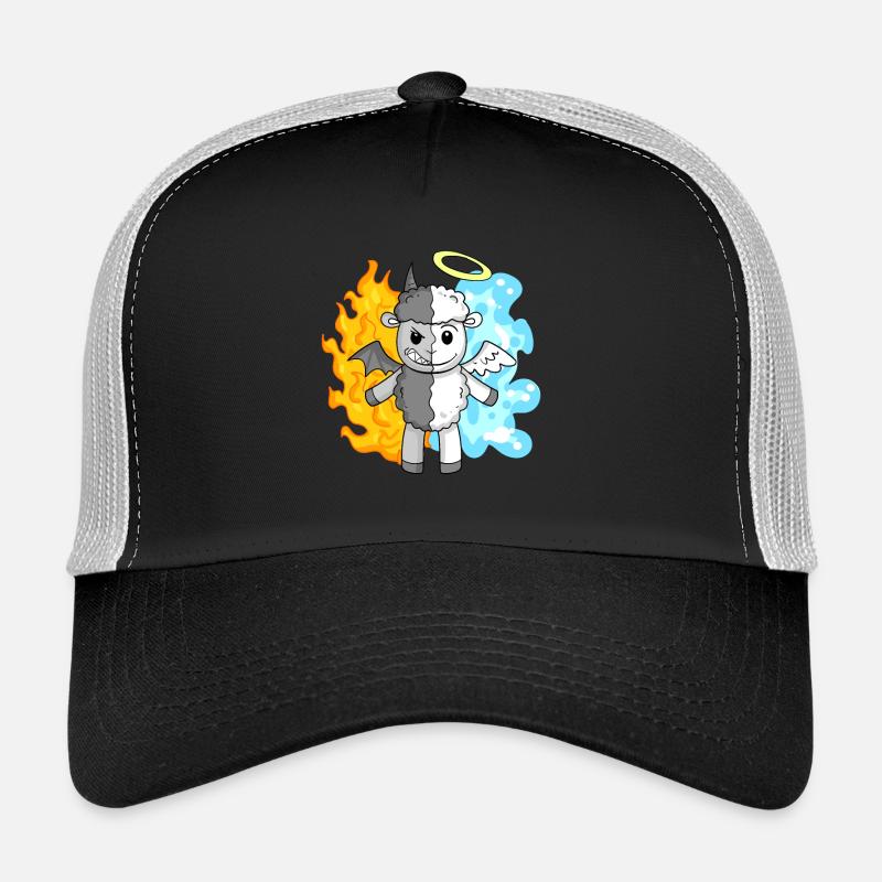Schaf - Engel und Teufel Trucker Cap