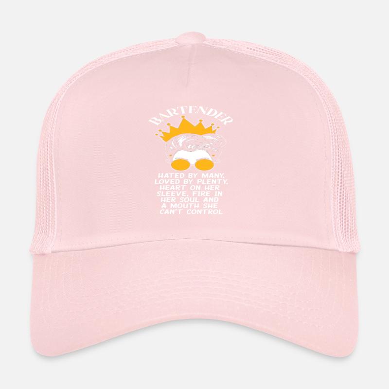 Women Occupation Work Bartender Trucker Cap