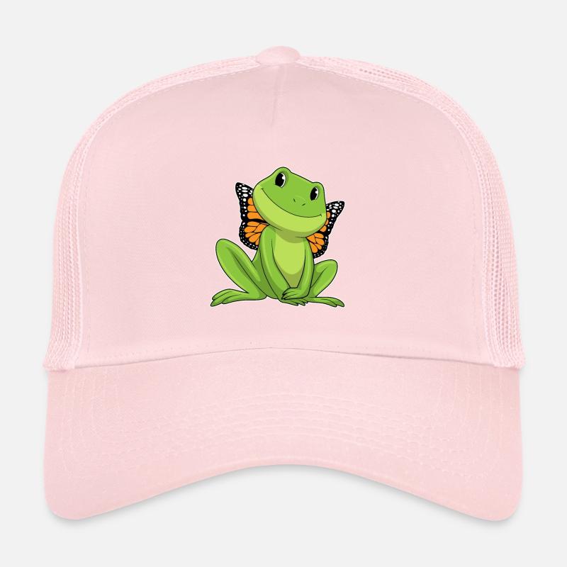Ailes de papillon grenouille Casquette trucker 