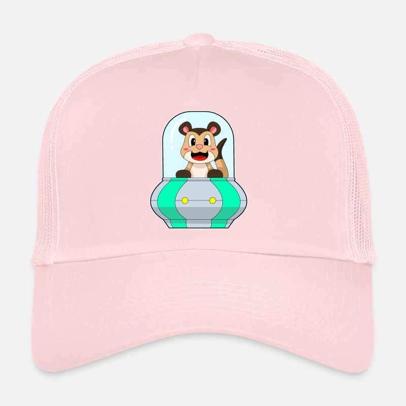Vaisseau spatial Suricate Espace Casquette trucker 