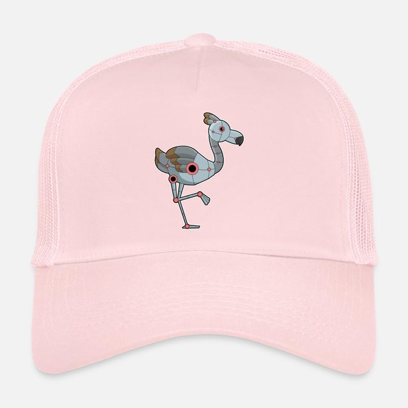 Flamingo comme robot Casquette trucker 