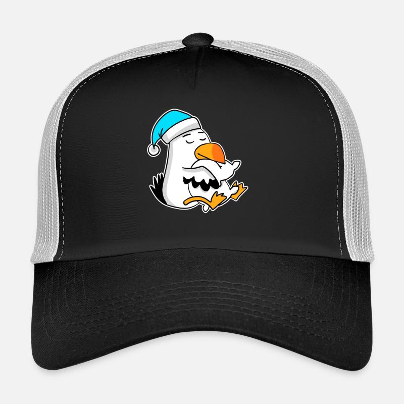 Albatros Oiseau mouette Casquette trucker 