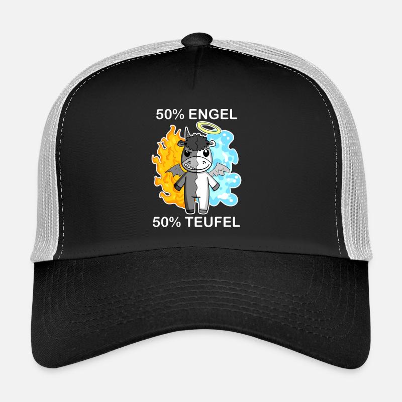 Esel - Engel und Teufel Trucker Cap