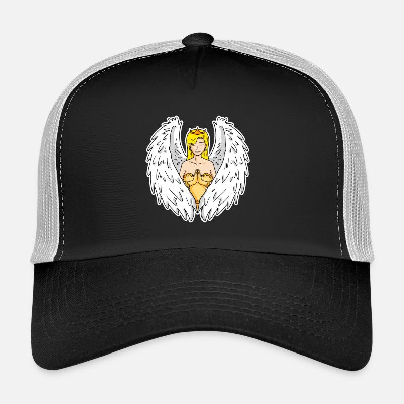 Guardian angel - Trucker Cap - black/stone grey