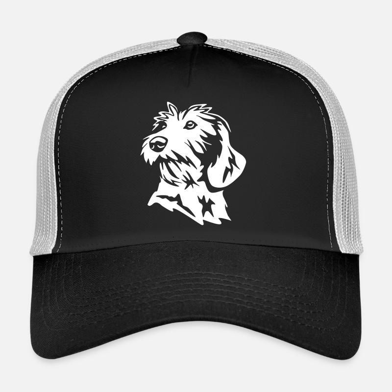 Dachshund Head "Black Edition" Trucker Cap