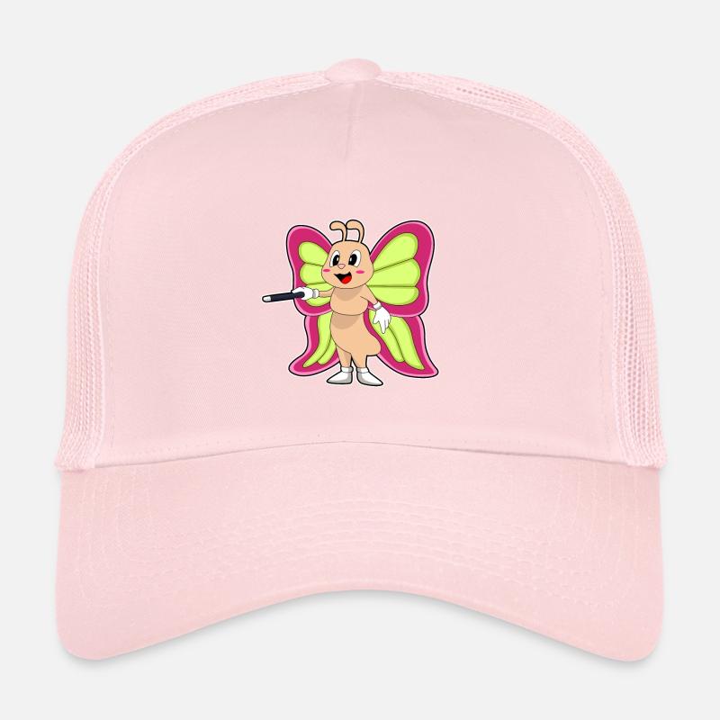 Baguette papillon Casquette trucker 