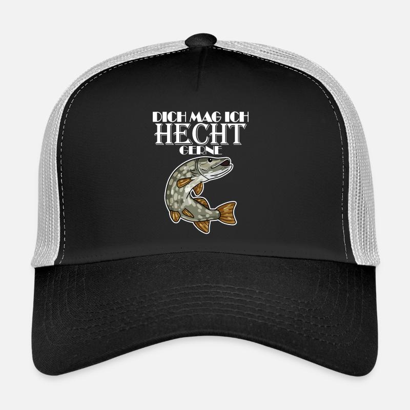 Angler Lustiger Spruch - Ich mag dich Trucker Cap