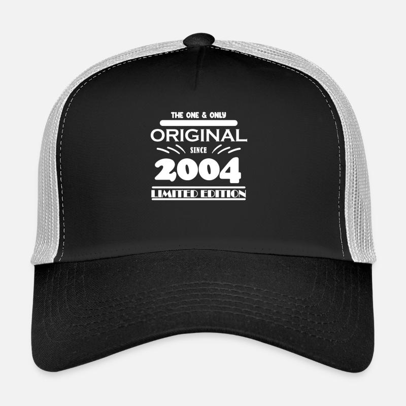 2004 - Né 2004 - Année de naissance 2004 Casquette trucker 