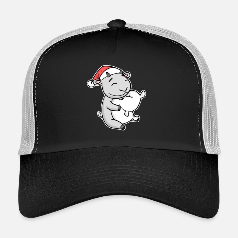 Chèvre Noël Noël Oreiller bébé Casquette trucker 