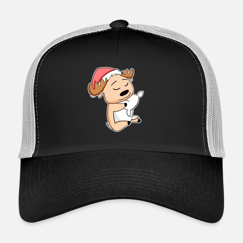 Noël des wapitis Casquette trucker 