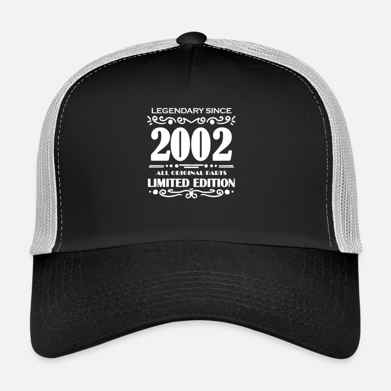 2002 - Year of construction 2002 - Born 2002 Trucker Cap