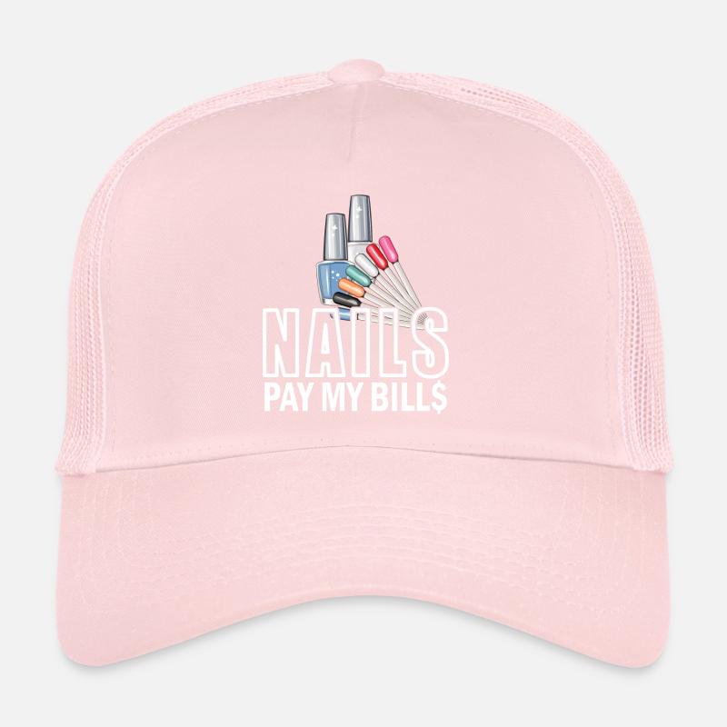 Nails Pay My Bills Manucure Casquette trucker 