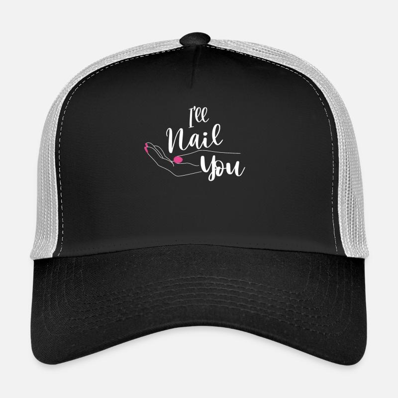 Ich Werde Dich Nageln Nagelstudio Trucker Cap