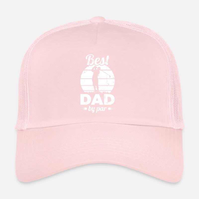 Best Golf Father Trucker Cap