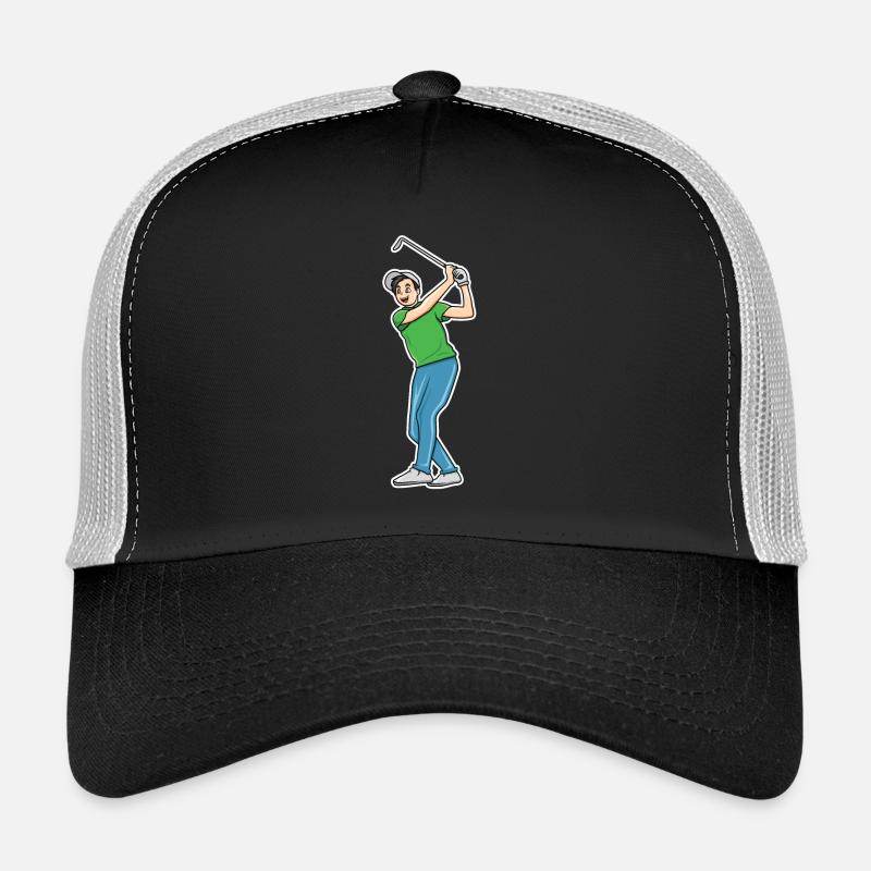 Dessin animé Golf Casquette trucker 