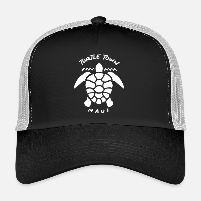 Turtle Town Maui - Trucker Cap - black/stone grey
