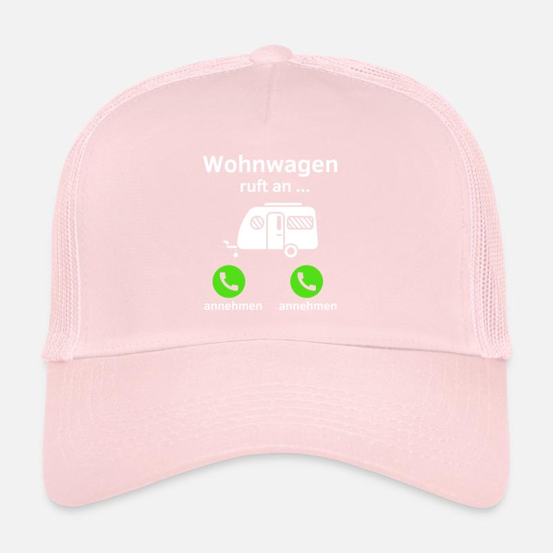 Wohnwagen ruft an - annehmen oder annehmen? Trucker Cap