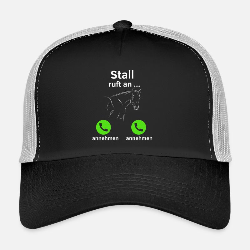 Stall ruft an - annehmen oder annehmen? Trucker Cap