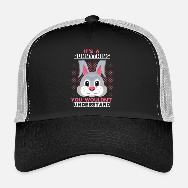 Hase, lustiger Spruch Comic Hase It's a Bunnything Trucker Cap
