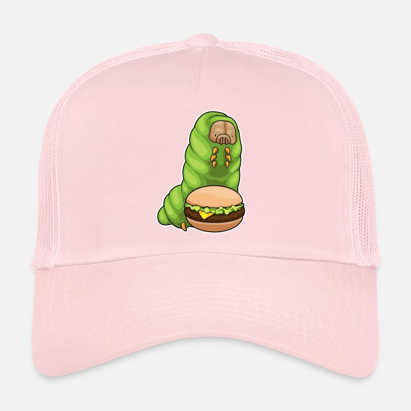 Caterpillar Cheeseburger Trucker Cap
