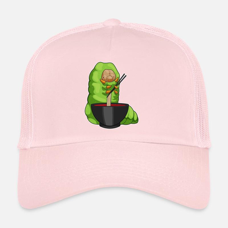 Cuisinière chenille cuisinière cuisinière de ramen Casquette trucker 