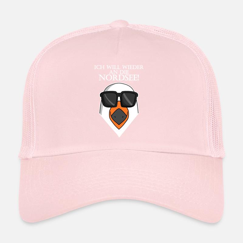 Nordsee Plattdeutsch Spruch Moin Möwe Trucker Cap