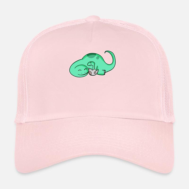 Dinosaur with baby dinosaur Trucker Cap
