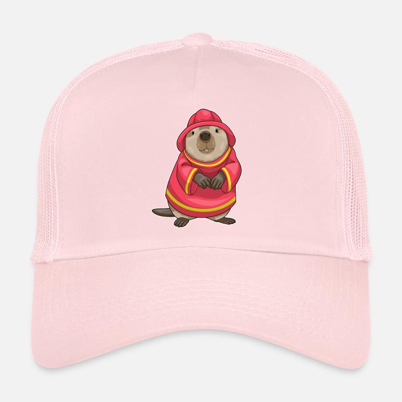 Brigade de pompiers de castors Casquette trucker 
