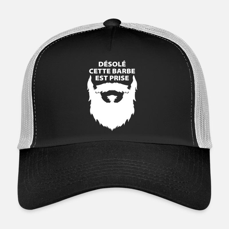 Désolé cette barbe est prise Casquette trucker 