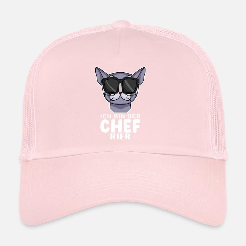 coole Katze - Britisch Kurzhaar Spruch Trucker Cap