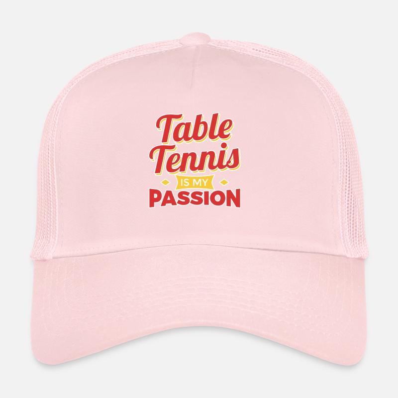 Motivation pour le tennis de table Casquette trucker 