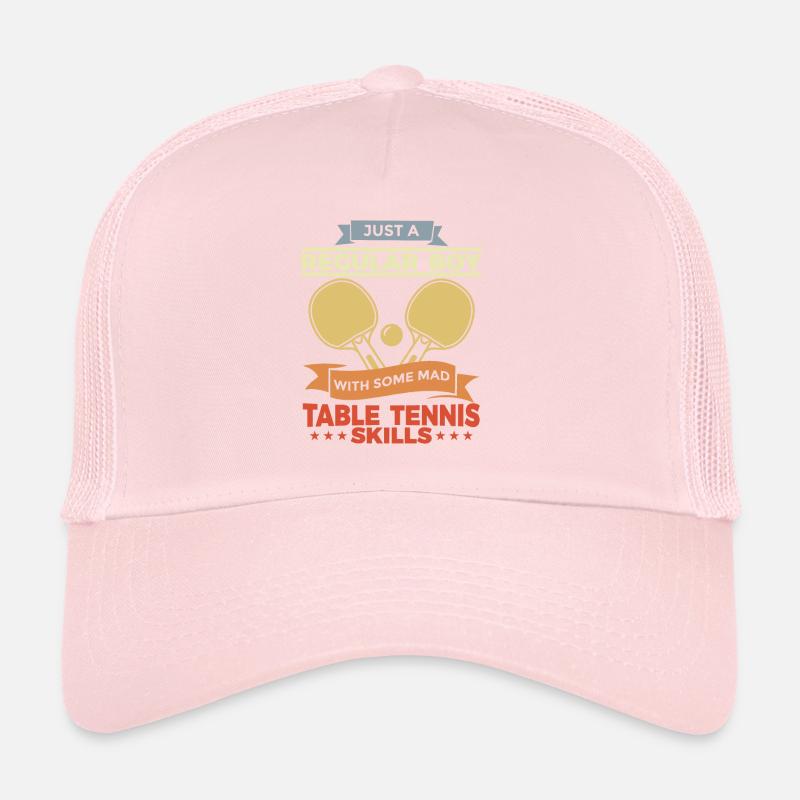 Garçon de ping-pong Casquette trucker 