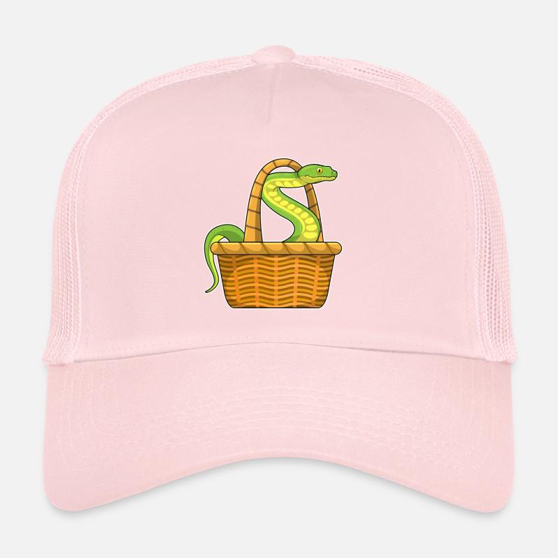 Snake basket Trucker Cap