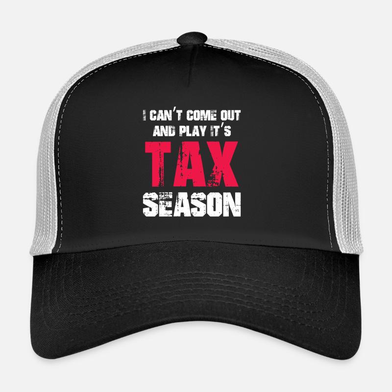 Steuersaison CPA Buchhalter Gag Trucker Cap