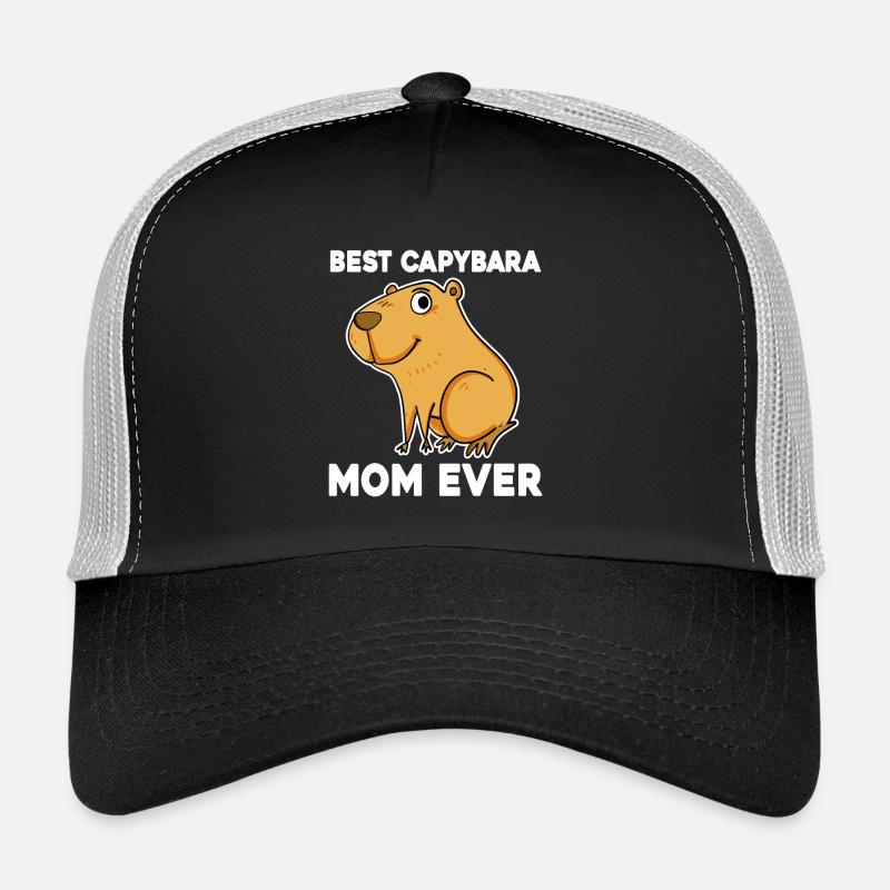 Capybara Mama Wasserschwein Casquette trucker 