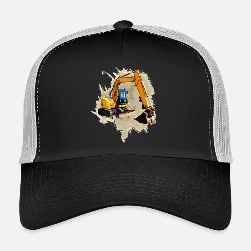 Shovel Excavator Trucker Cap