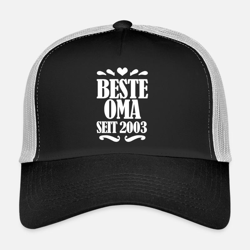Beste Oma seit 2003 - Oma Geschenk Trucker Cap