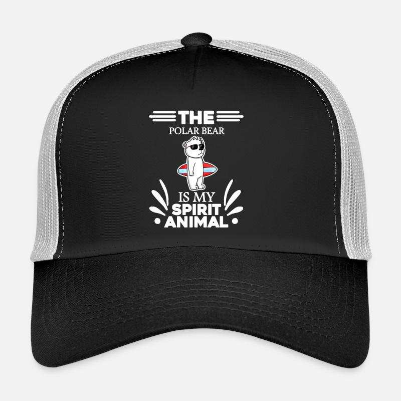 Polar Bear Polar Bear Bear Trucker Cap