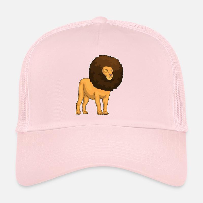 Coiffure Lion Afro Casquette trucker 